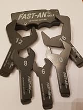 FAST-AN Tools complete set — all five sizes