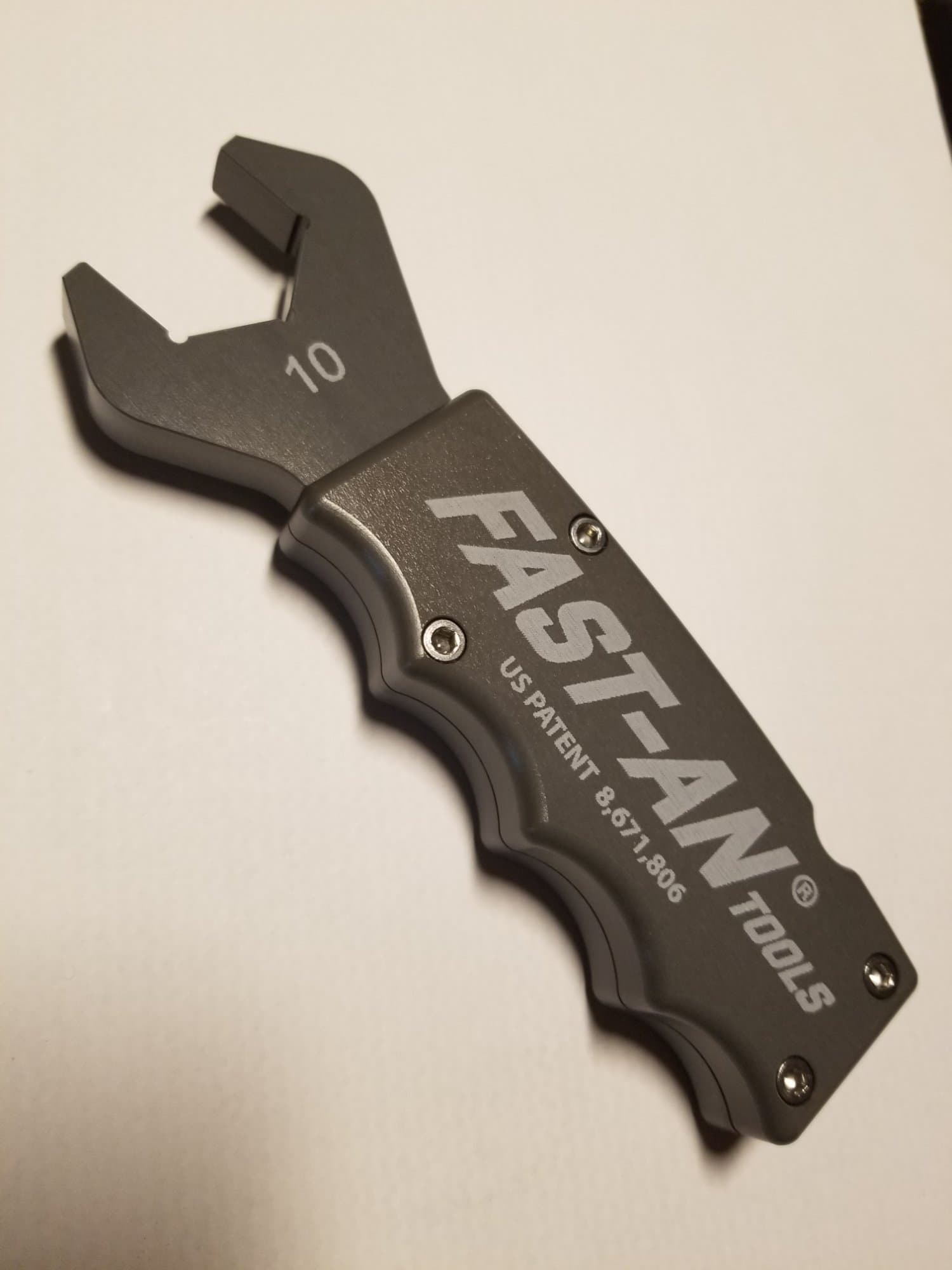 FAST-AN Tools — Size 10 AN wrench, single tool detail